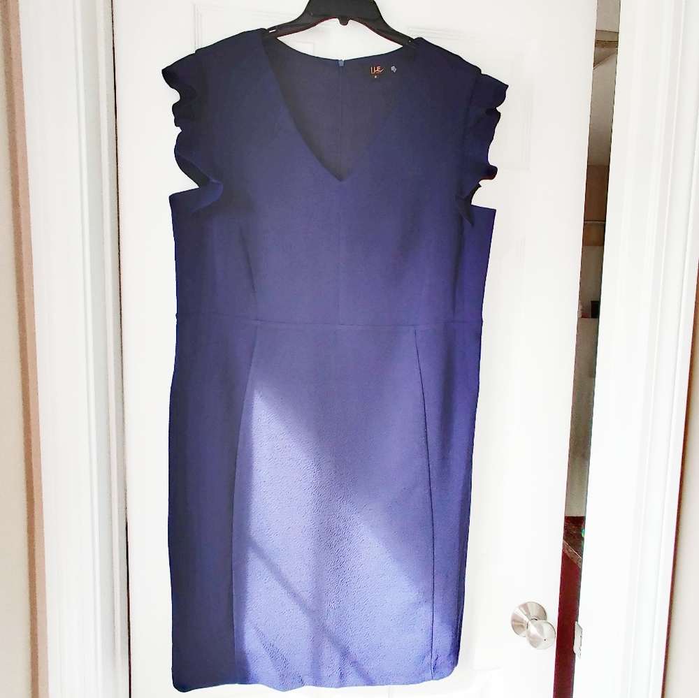 Navy Blue Cocktail Dress
